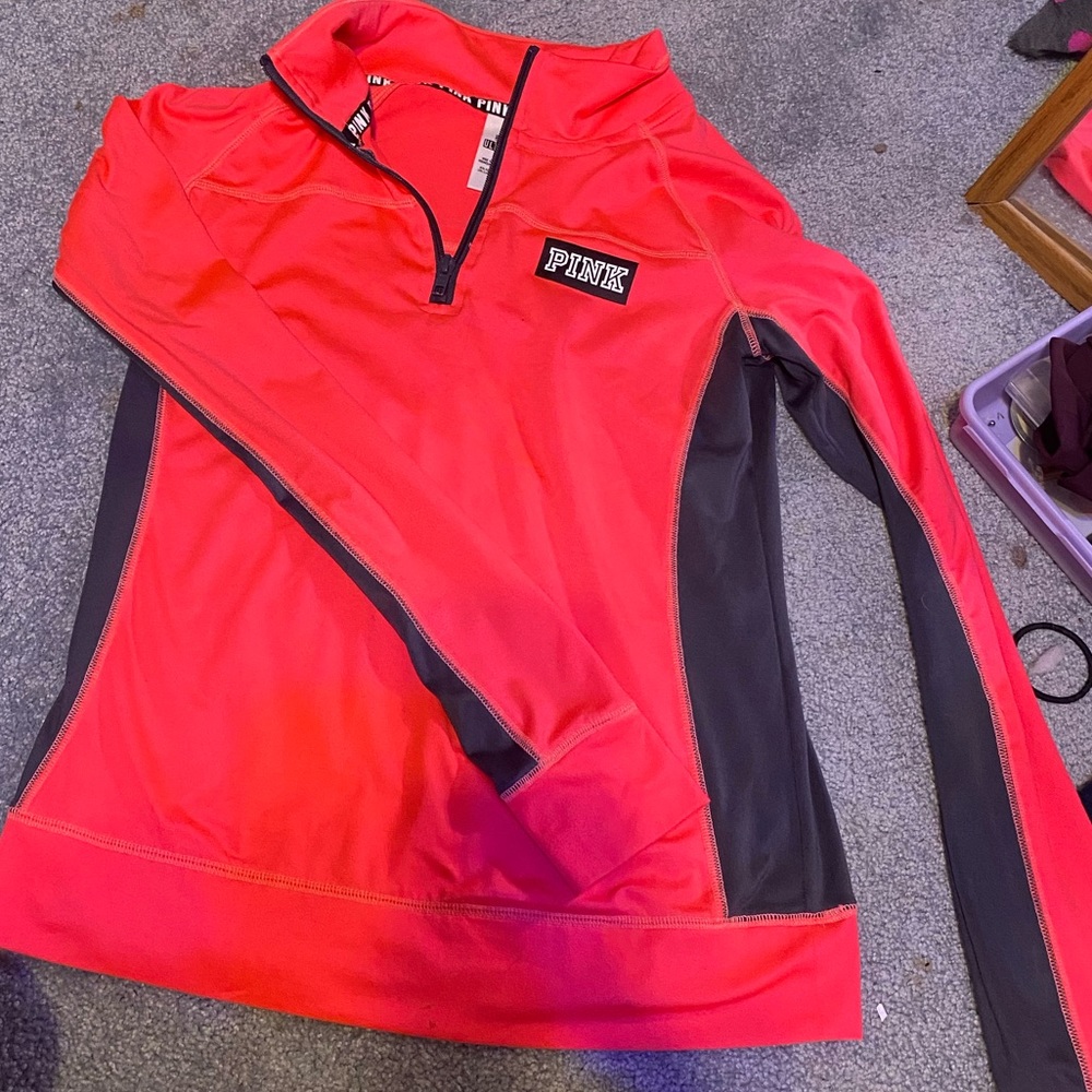 Most comfy PINK QUARTER ZIP EVER!!!